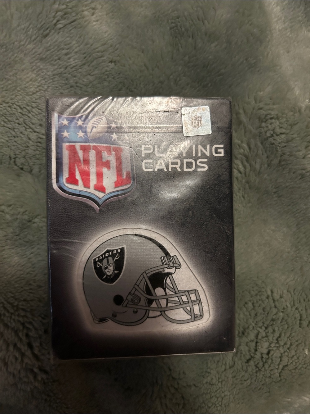 NFL Black Playing Cards Deck Raiders